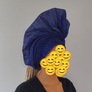 Aso-oke auto gele headwrap